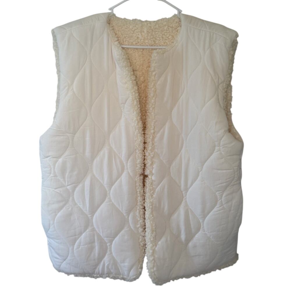 NWT Women's Haven Well Within Fleece Quilted Winter Vest Outerwear Sz XL